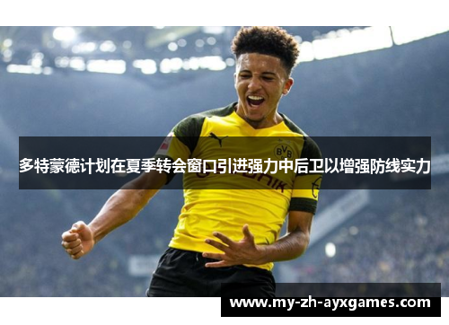 多特蒙德计划在夏季转会窗口引进强力中后卫以增强防线实力